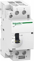 Контактор модульный Schneider Electric Acti9 iCT 2п 2НО 63А 230В с ручкой управления АС картинка